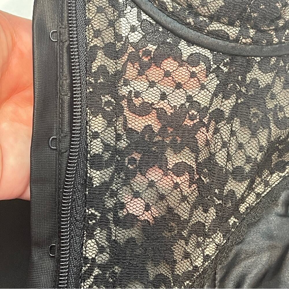 Lady Marlene Bustier Corset Vintage Lace 36B - Picture 9 of 11